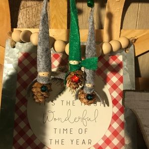 DIY Miniature Gnome/Elf Ornaments Craft
